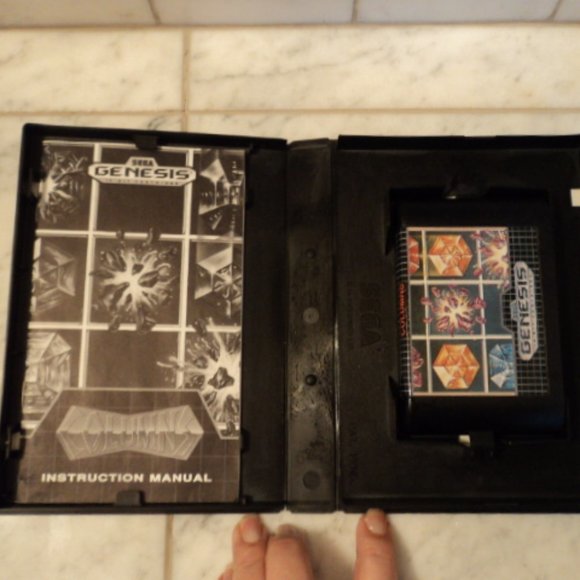 Sega Genesis video game "Columns" - Picture 2 of 3